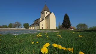 Link to Video | spring, Reichenau Island, religious building, Christian Church, Lake Constance, Southern Germany, Insel Reichenau, Baden-Württemberg
