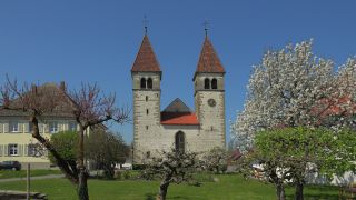 Link to Video | spring, Reichenau Island, religious building, Christian Church, Lake Constance, Southern Germany, Insel Reichenau, Baden-Württemberg