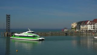 Link to Video | Friedrichshafen, ferry ship, Friedrichshafen, Lake Constance, Southern Germany, ferry shipping, Baden-Württemberg