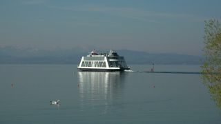 Link to Video | Friedrichshafen, ferry ship, Friedrichshafen, Lake Constance, Southern Germany, ferry shipping, Baden-Württemberg