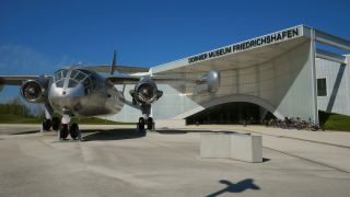 Link to Video | Friedrichshafen, airplane, museum, Friedrichshafen, Lake Constance, Southern Germany, Dornier Museum Friedrichshafen, Baden-Württemberg
