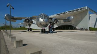 Link to Video | Friedrichshafen, airplane, museum, Friedrichshafen, Lake Constance, Southern Germany, Dornier Museum Friedrichshafen, Baden-Württemberg