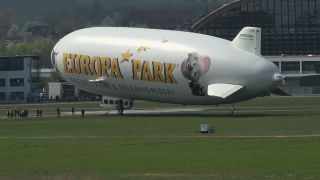 Link to Video | Friedrichshafen, airship, sightseeing flight, zeppelin, Friedrichshafen, Lake Constance, Southern Germany, Friedrichshafen Airport, Baden-Württemberg
