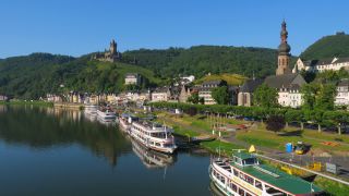 Link to Video | landscape, Rhineland-Palatinate, tourist destination, Moselle, Germany, castle, Cochem, Reichsburg Cochem, tourist attraction, Mosel-Saar-Ruwer, point of interest