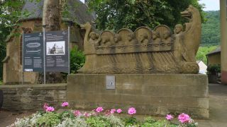 Link to Video | Rhineland-Palatinate, Moselle, Germany, tourist attraction, Neumagen-Dhron, Mosel-Saar-Ruwer, work of art, Neumagen-Dhron wineship