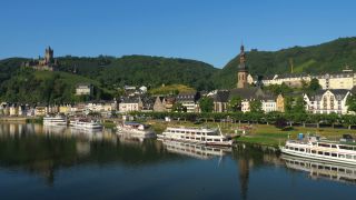 Link to Video | landscape, Rhineland-Palatinate, tourist destination, Moselle, Germany, castle, Cochem, Reichsburg Cochem, tourist attraction, Mosel-Saar-Ruwer, point of interest