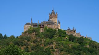 Link to Video | landscape, Rhineland-Palatinate, tourist destination, Moselle, Germany, castle, Cochem, Reichsburg Cochem, tourist attraction, Mosel-Saar-Ruwer, point of interest