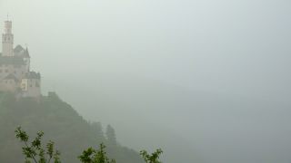 Link to Video | landscape, Rhineland-Palatinate, tourist destination, Germany, castle, Marksburg, Braubach, tourist attraction, Rhine, point of interest