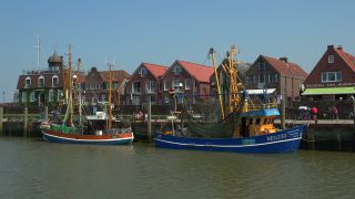 Link to Video | Lower Saxony, East Frisia, Germany, port, cutter, coast