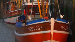 Link to Video | Lower Saxony, East Frisia, Germany, port, cutter, coast