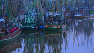 Link to Video | Lower Saxony, East Frisia, Germany, port, cutter, coast