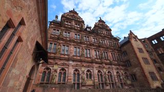 Link to Video | tourist destination, Neckar, castle, Heidelberg, Heidelberg Castle, tourist attraction, château, human-made geographic feature, architectural structure, point of interest, Untermerzbach castle ruins, Baden-Württemberg