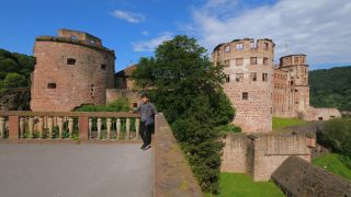 Link to Video | vacation, tourist destination, Neckar, leisure, castle, Heidelberg, Heidelberg Castle, tourist attraction, paid time off, château, human-made geographic feature, architectural structure, point of interest, Untermerzbach castle ruins, Baden-Württemberg