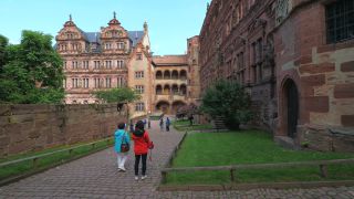 Link to Video | vacation, tourist destination, Neckar, leisure, castle, Heidelberg, Heidelberg Castle, tourist attraction, paid time off, château, human-made geographic feature, architectural structure, point of interest, Untermerzbach castle ruins, Baden-Württemberg