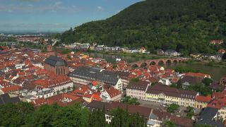 Link to Video | tourist destination, big city, Neckar, Germany, Heidelberg, river, city, tourist attraction, Altstadt, Rhein-Neckar, Baden-Württemberg