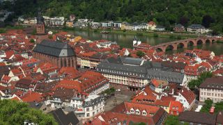 Link to Video | tourist destination, big city, Neckar, Germany, Heidelberg, river, city, tourist attraction, Altstadt, Rhein-Neckar, Baden-Württemberg