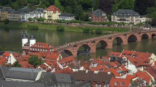 Link to Video | tourist destination, big city, Neckar, Germany, Heidelberg, river, city, tourist attraction, Altstadt, Rhein-Neckar, Baden-Württemberg