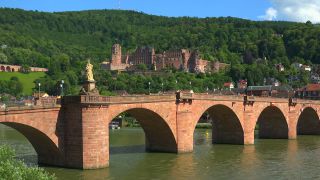 Link to Video | tourist destination, big city, Neckar, Heidelberg, river, tourist attraction, Rhein-Neckar, point of interest, Baden-Württemberg