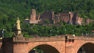 Link to Video | tourist destination, big city, Neckar, Heidelberg, river, tourist attraction, Rhein-Neckar, point of interest, Baden-Württemberg