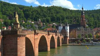 Link to Video | tourist destination, big city, Neckar, Heidelberg, river, tourist attraction, Rhein-Neckar, point of interest, Baden-Württemberg