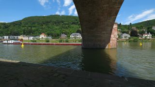 Link to Video | tourist destination, big city, Neckar, Heidelberg, river, tourist attraction, Rhein-Neckar, point of interest, Baden-Württemberg