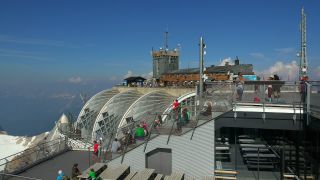 Link zum Video | Oberbayern, Alpen, Deutschland, Gipfel, Werdenfelser Land, Wettersteingebirge, Zugspitze, Gebirge, Berg, Bayern