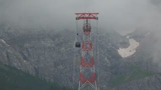 Link to Video | Upper Bavaria, landscape, Alps, aerial lift, cableway, Bayerische Zugspitzbahn Bergbahn, Germany, Werdenfelser Land, Wetterstein, Zugspitze, mountain range, wire rope, Transportmittel, mountain, Bavaria