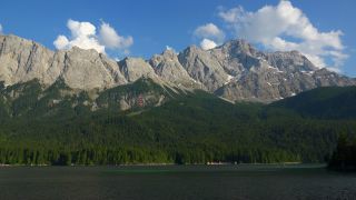 Link to Video | Upper Bavaria, landscape, Garmisch-Partenkirchen, body of water, Germany, lake, Grainau, Werdenfelser Land, Eibsee, Wetterstein, mountain range
