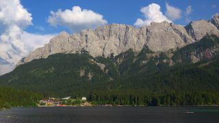 Link to Video | Upper Bavaria, landscape, Garmisch-Partenkirchen, body of water, Germany, lake, Grainau, Werdenfelser Land, Eibsee, Wetterstein, mountain range