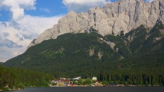Link to Video | Upper Bavaria, landscape, Garmisch-Partenkirchen, body of water, Germany, lake, Grainau, Werdenfelser Land, Eibsee, Wetterstein, mountain range