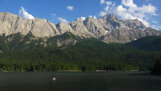 Link to Video | Upper Bavaria, landscape, Garmisch-Partenkirchen, body of water, Germany, lake, Grainau, Werdenfelser Land, Eibsee, Wetterstein, mountain range