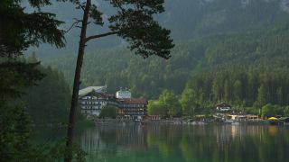 Link to Video | Garmisch-Partenkirchen, Upper Bavaria, landscape, Garmisch-Partenkirchen, Germany, lake, Grainau, Werdenfelser Land, Eibsee, landform, still waters, nature, Bavaria