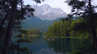 Link to Video | Garmisch-Partenkirchen, Upper Bavaria, landscape, Garmisch-Partenkirchen, Germany, lake, Grainau, Werdenfelser Land, Eibsee, landform, still waters, nature, Bavaria