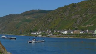 Link to Video | Rhineland-Palatinate, Germany, river, Kaub, Rhine