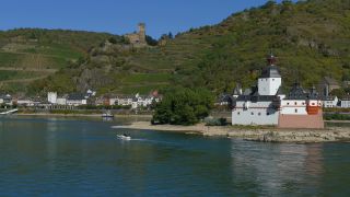 Link to Video | Rhineland-Palatinate, Germany, river, Kaub, Rhine