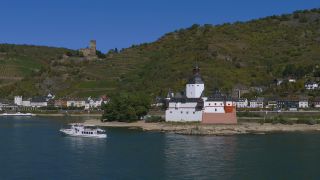 Link to Video | Rhineland-Palatinate, Germany, river, Kaub, Rhine