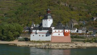 Link to Video | Rhineland-Palatinate, Germany, river, Kaub, Rhine