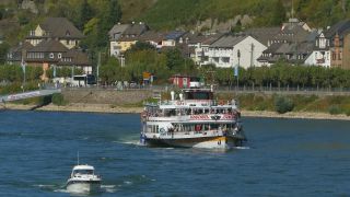 Link to Video | Rhineland-Palatinate, Germany, river, Kaub, Rhine