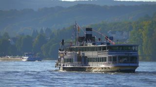 Link to Video | paddle steamer, Rhineland-Palatinate, Goethe, Koblenz-Stolzenfels, Germany, passenger ship, mode of transport, vehicle, tourist attraction, Rhine, transport