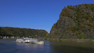 Link to Video | Rhineland-Palatinate, tourist destination, waterway, Goethe, Germany, passenger ship, tourism region, river, Loreley, tourist attraction, Middle Rhine, main stream, tourism destination, Rhine