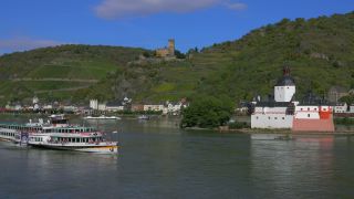 Link to Video | Rhineland-Palatinate, tourist destination, Germany, tourism region, river, Kaub, tourist attraction, main stream, tourism destination, Rhine, Rhein-Lahn-Kreis