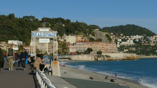 Link to Video | tourist destination, France, Provence-Alpes-Côte d'Azur, big city, Alpes-Maritimes, Nice, Mediterranean Sea, point of interest