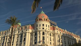 Link to Video | tourist destination, France, Provence-Alpes-Côte d'Azur, big city, French Riviera, hotel, Nice, Mediterranean Sea, tourism, tourist attraction, tourism destination, Hotel Negresco, mediterranean sea