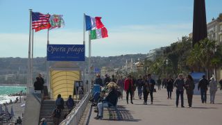 Link to Video | France, Provence-Alpes-Côte d'Azur, French Riviera, Alpes-Maritimes, Nice, Mediterranean Sea