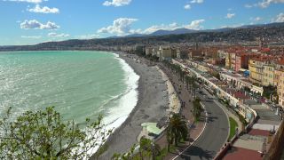 Link to Video | tourist destination, France, Provence-Alpes-Côte d'Azur, big city, Alpes-Maritimes, Nice, Mediterranean Sea, tourism destination, Mediterranean Basin