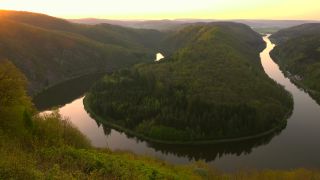 Link to Video | landscape, Cloef, tourist destination, Saar, Orscholz, Saarschleife, Mettlach, tourist attraction, scenic viewpoint, nature, point of interest