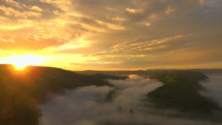 Link to Video | landscape, Cloef, tourist destination, Saar, Orscholz, Saarschleife, Mettlach, tourist attraction, scenic viewpoint, nature, point of interest