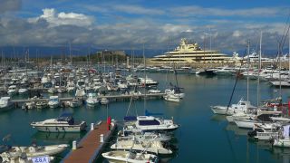 Link to Video | Antibes, France, Provence-Alpes-Côte d'Azur, French Riviera, Alpes-Maritimes, Mediterranean Sea