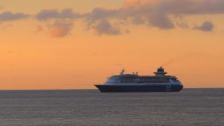 Link to Video | maritime transport, sea voyage, French Riviera, passenger ship, Villefranche-sur-Mer, cruise ship, Mediterranean Sea, travel, Mediterranean Basin, transport