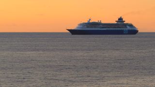 Link to Video | maritime transport, sea voyage, French Riviera, passenger ship, Villefranche-sur-Mer, cruise ship, Mediterranean Sea, travel, Mediterranean Basin, transport